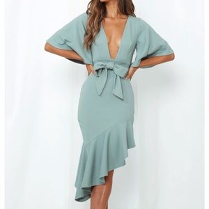 Homegrown midi dress